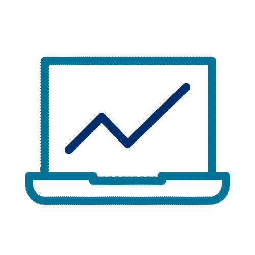 animated gif of laptop chart